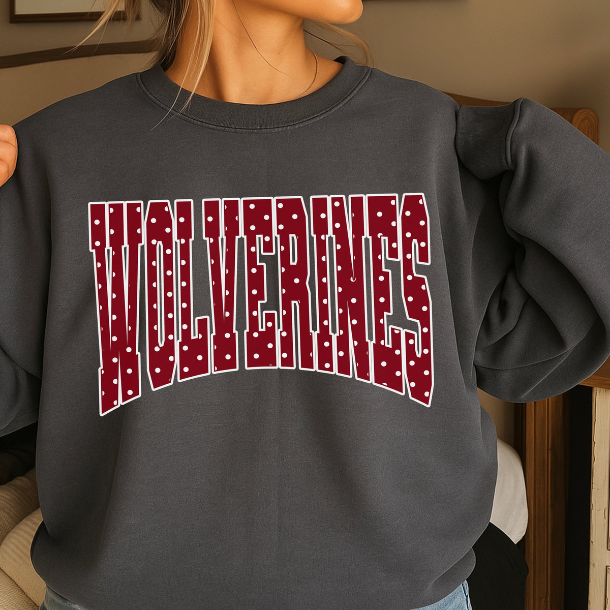 Wolverines Crewneck Sweatshirt