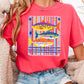 Preppy Fish Comfort Color Graphic Tee