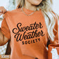 Sweater Weather Society Comfort Color Graphic Tee