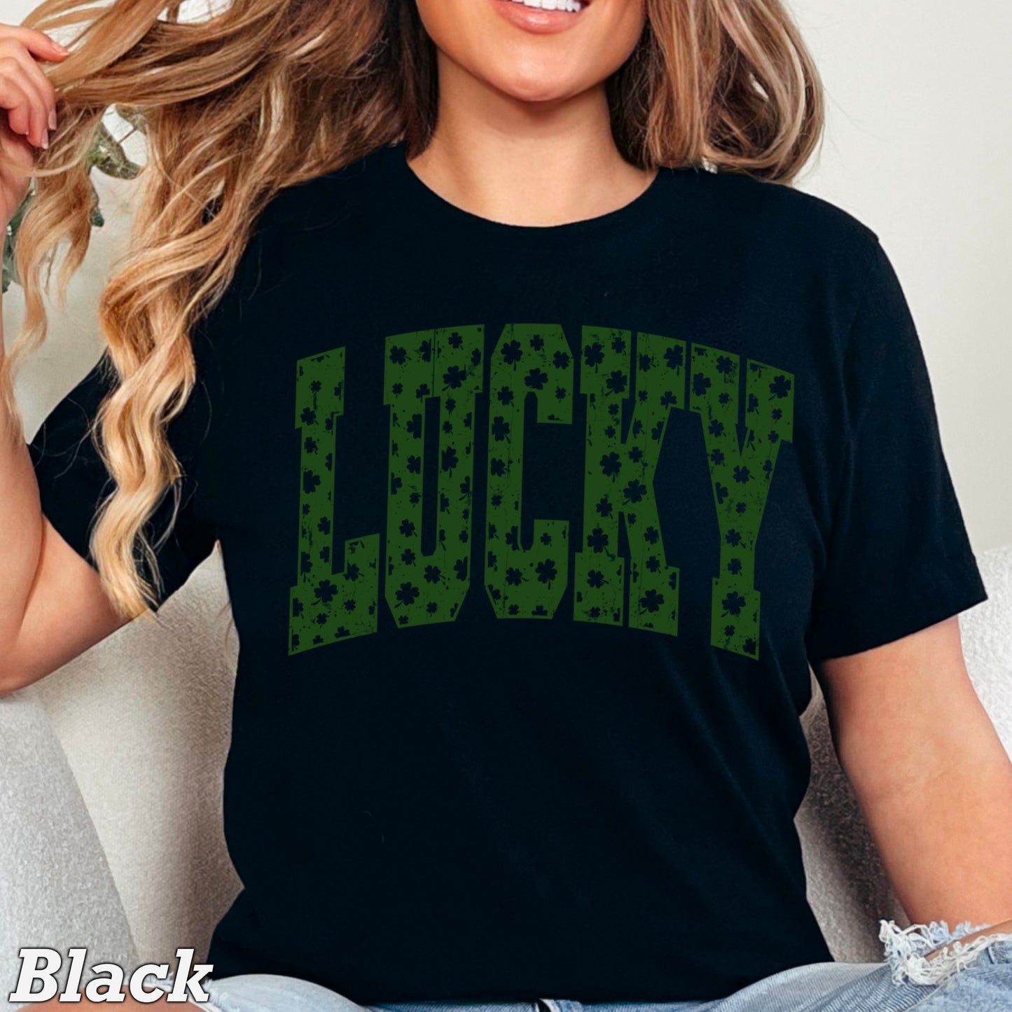 Lucky St. Patrick’s Day Comfort Color Graphic Tee