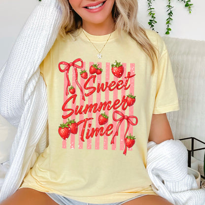 Sweet Summertime Comfort Color Graphic Tee
