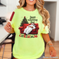 Just Waiting For Christmas Comfort Color Graphic Tee