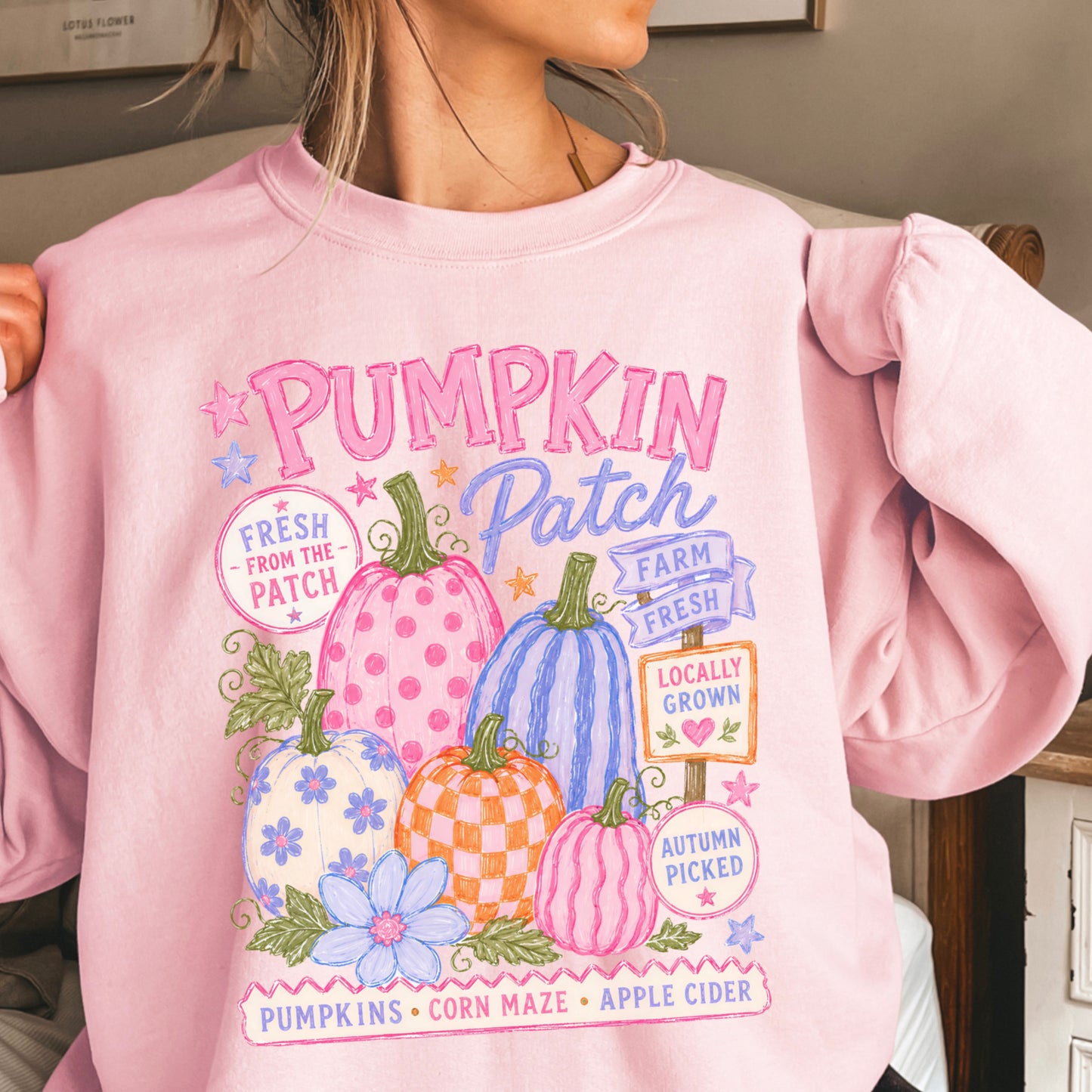 Pumpkin Patch Crewneck Sweatshirt