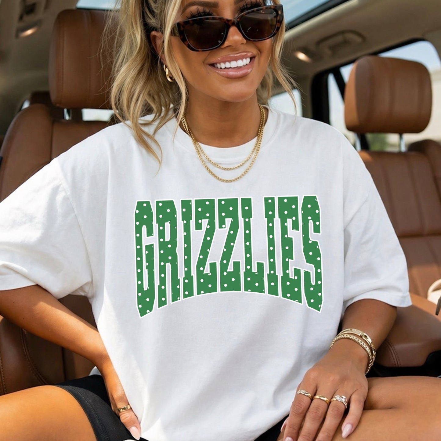 Grizzlies Comfort Color Graphic Tee