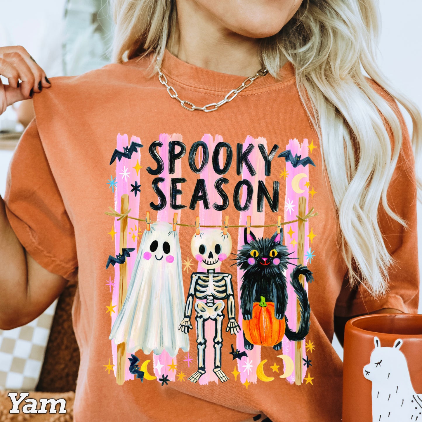 Spooky Season Halloween Comfort Color Graphic Tee