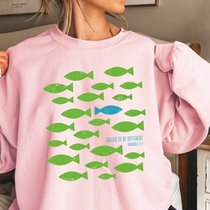 Called To Be Different Christian Crewneck Sweatshirt
