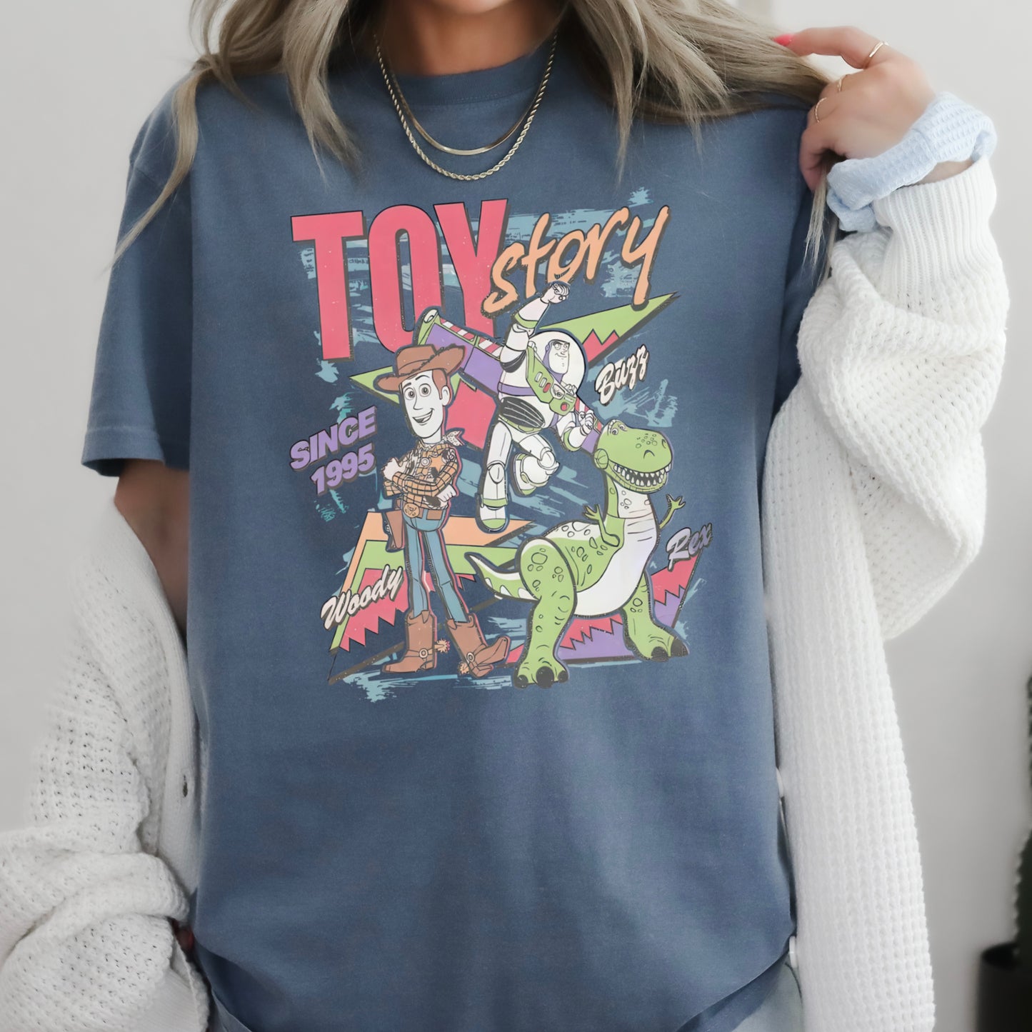 Retro 1995 Toy Version Comfort Color Graphic Tee