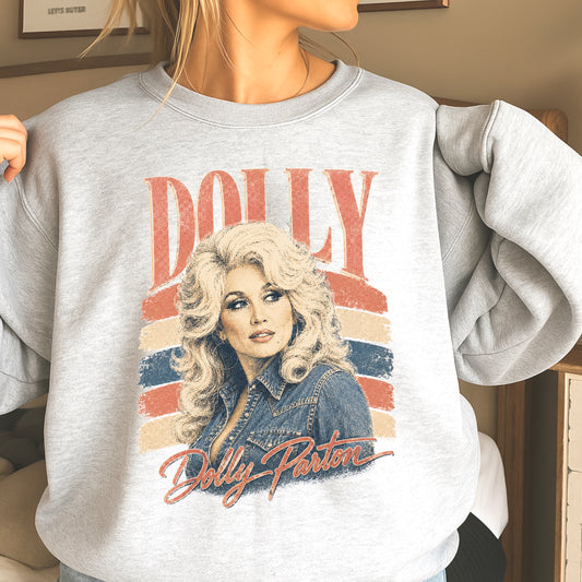 Retro Dolly Crewneck Sweatshirt