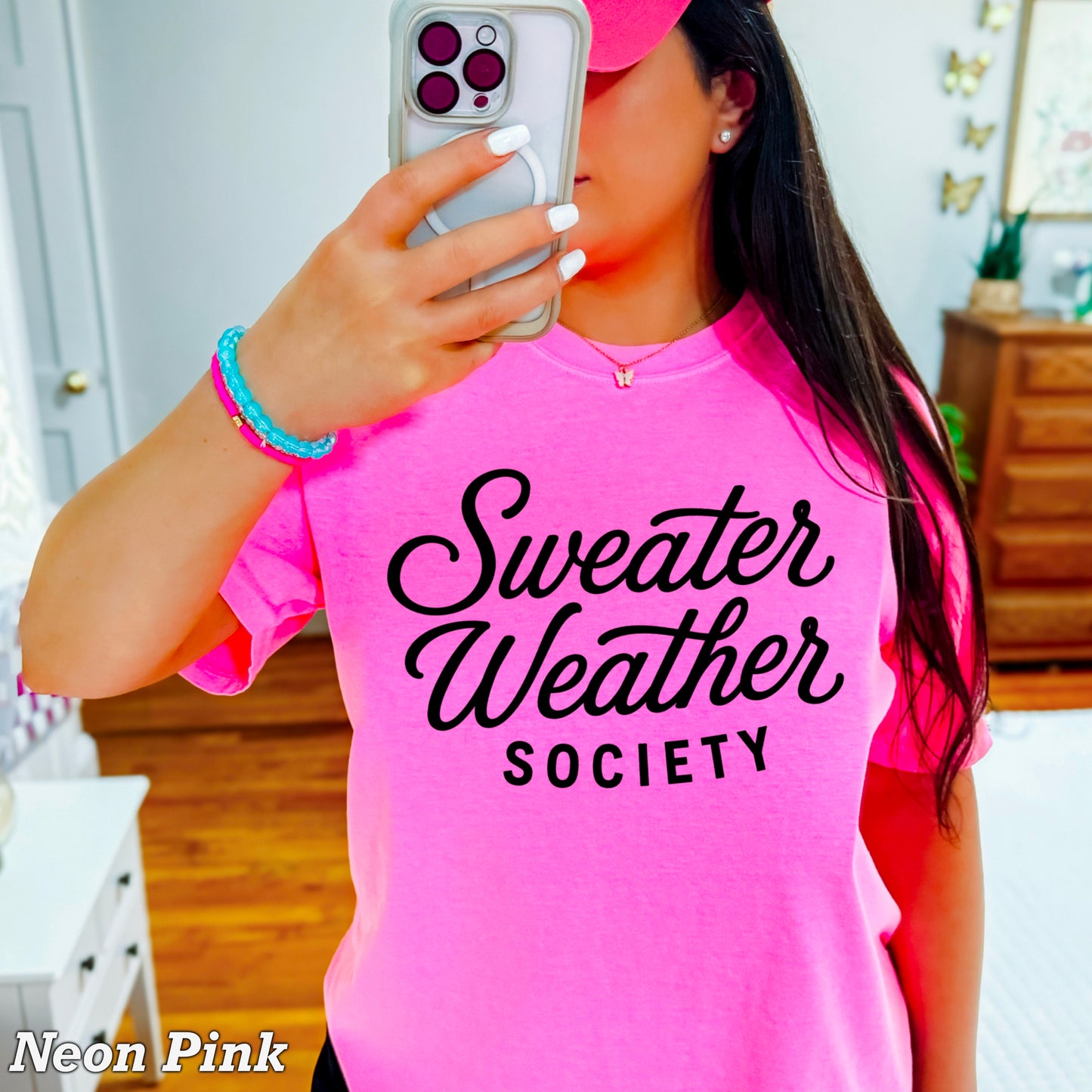 Sweater Weather Society Comfort Color Graphic Tee
