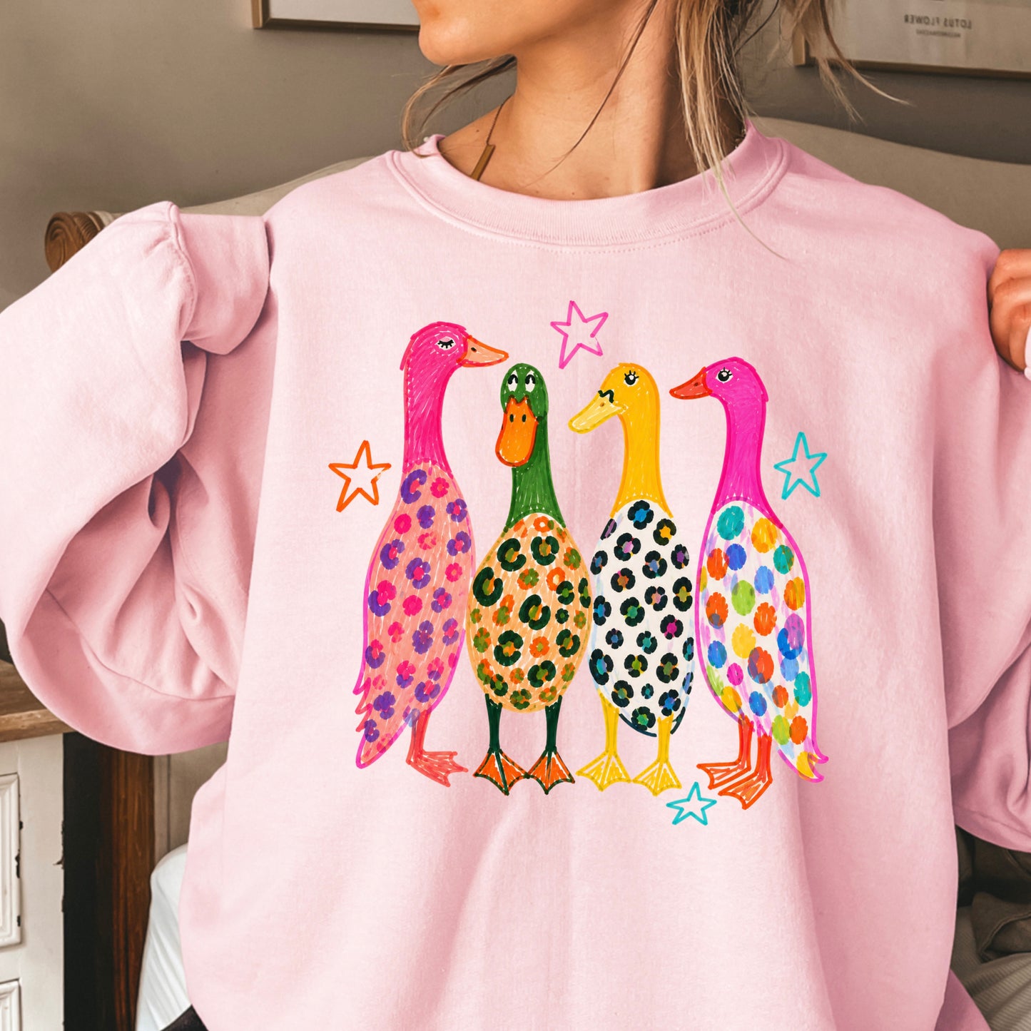 Mallard Ducks Crewneck Sweatshirt