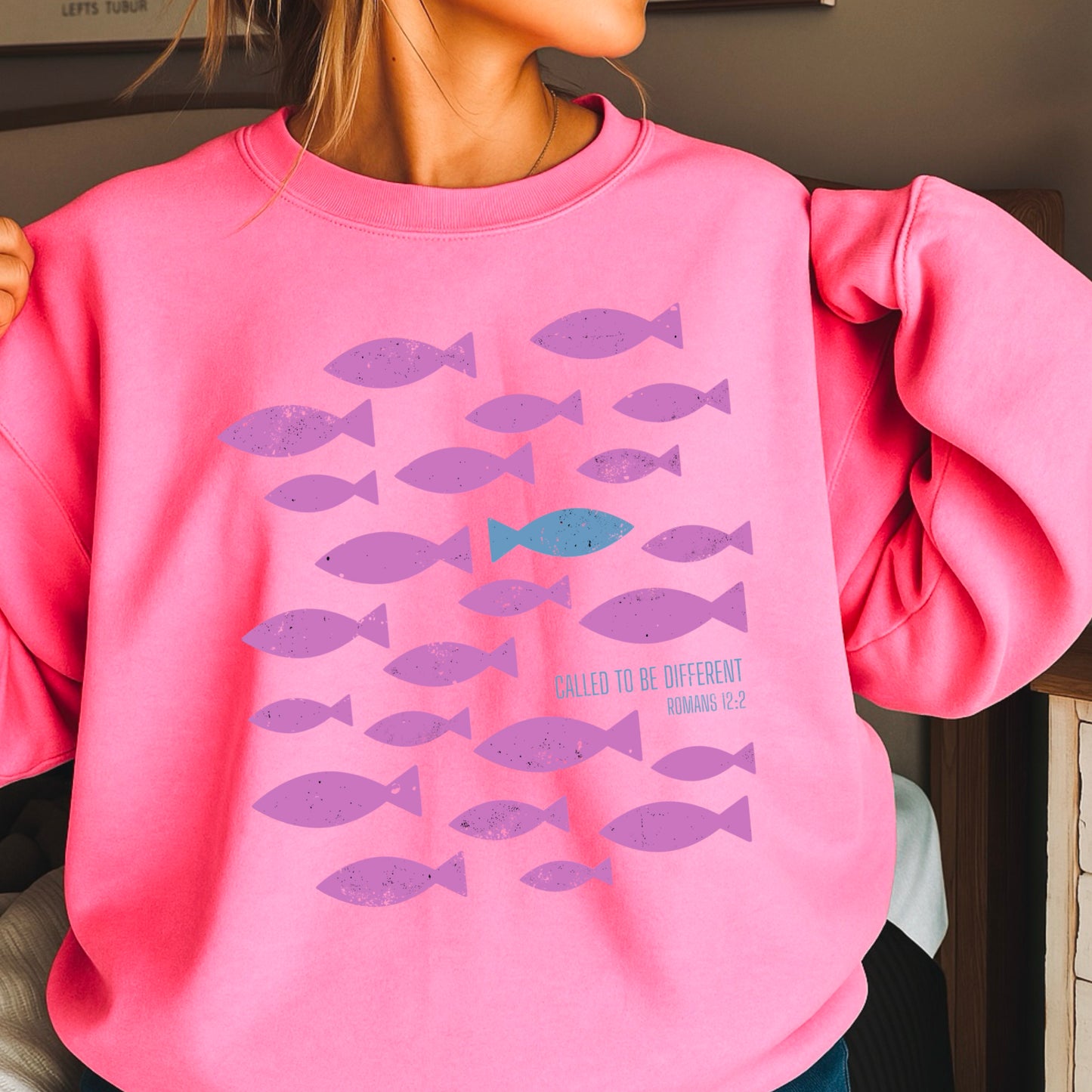 Called To Be Different Christian Crewneck Sweatshirt