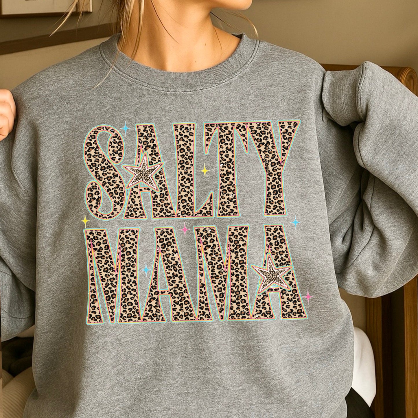 Salty Mama Crewneck Sweatshirt