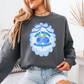 Busy Buying Blueberries Crewneck Sweatshirt