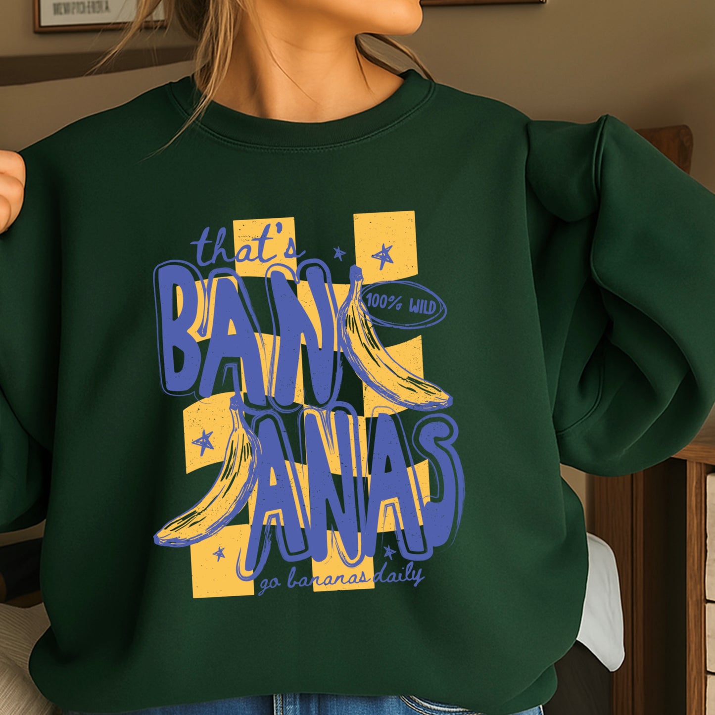 That’s Bananas Crewneck Sweatshirt