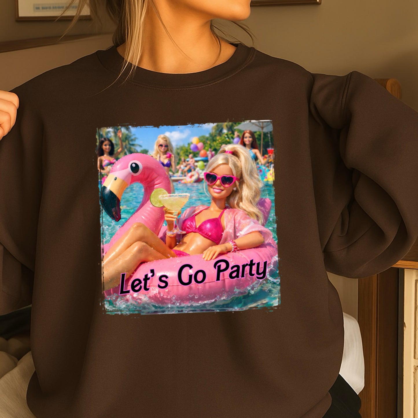 Let’s Go Party Crewneck Sweatshirt