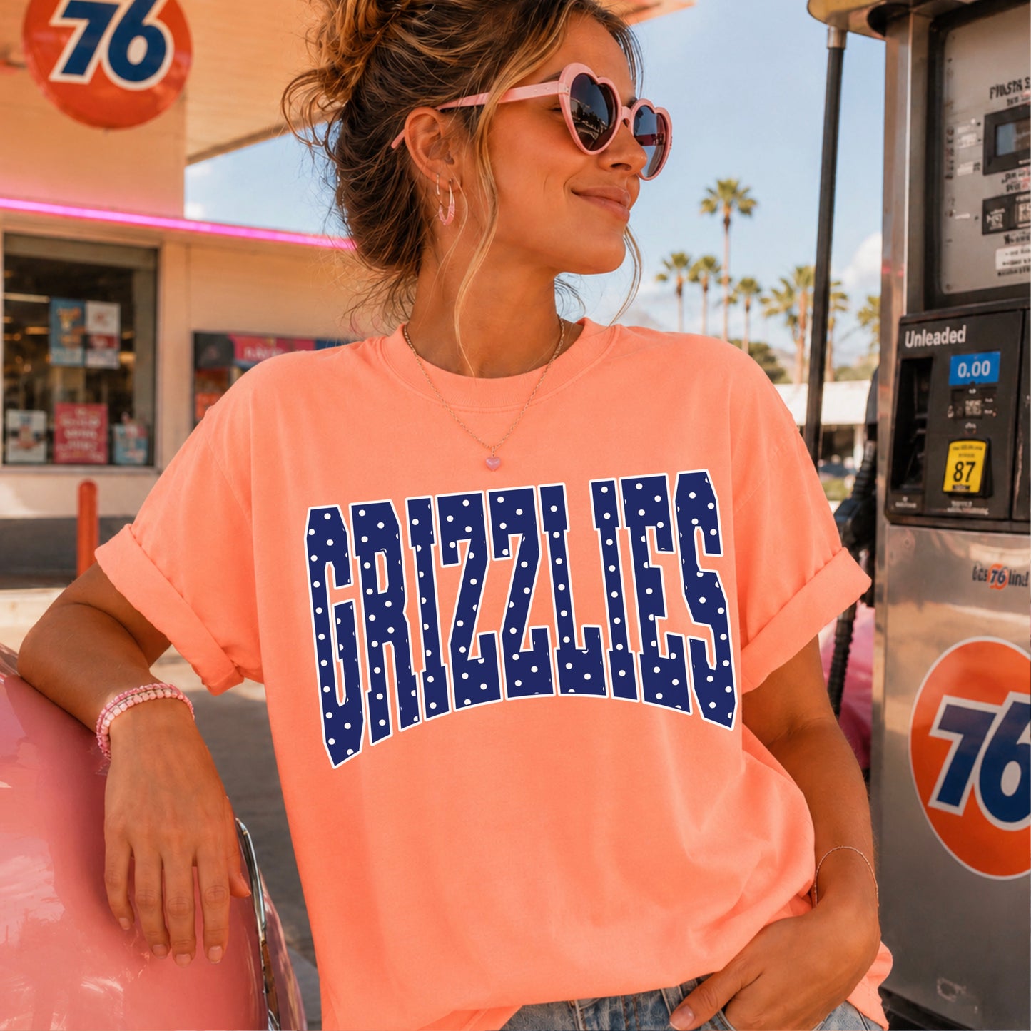 Grizzlies Comfort Color Graphic Tee