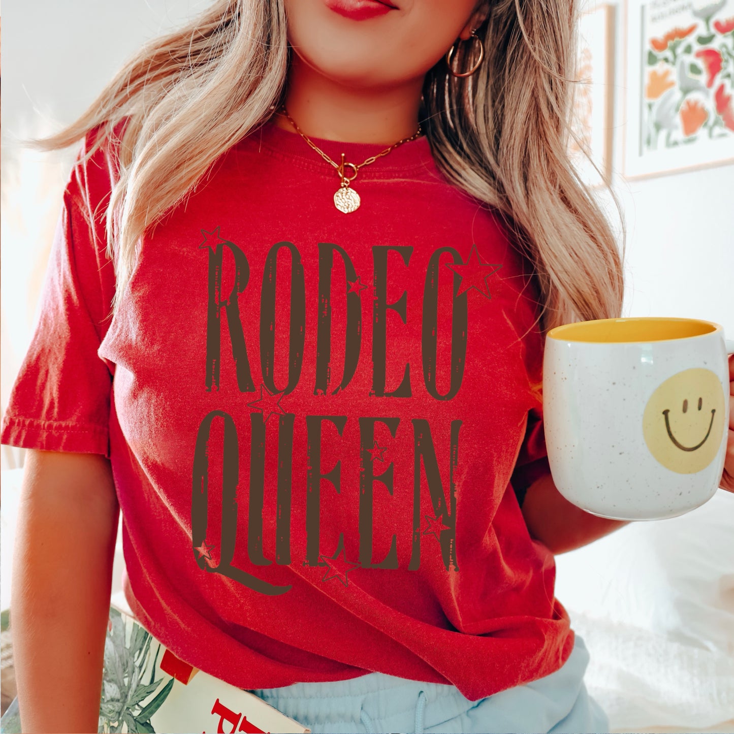 Rodeo Queen Comfort Color Graphic Tee