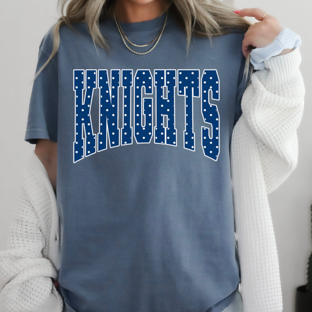 Knights Comfort Color Graphic Tee