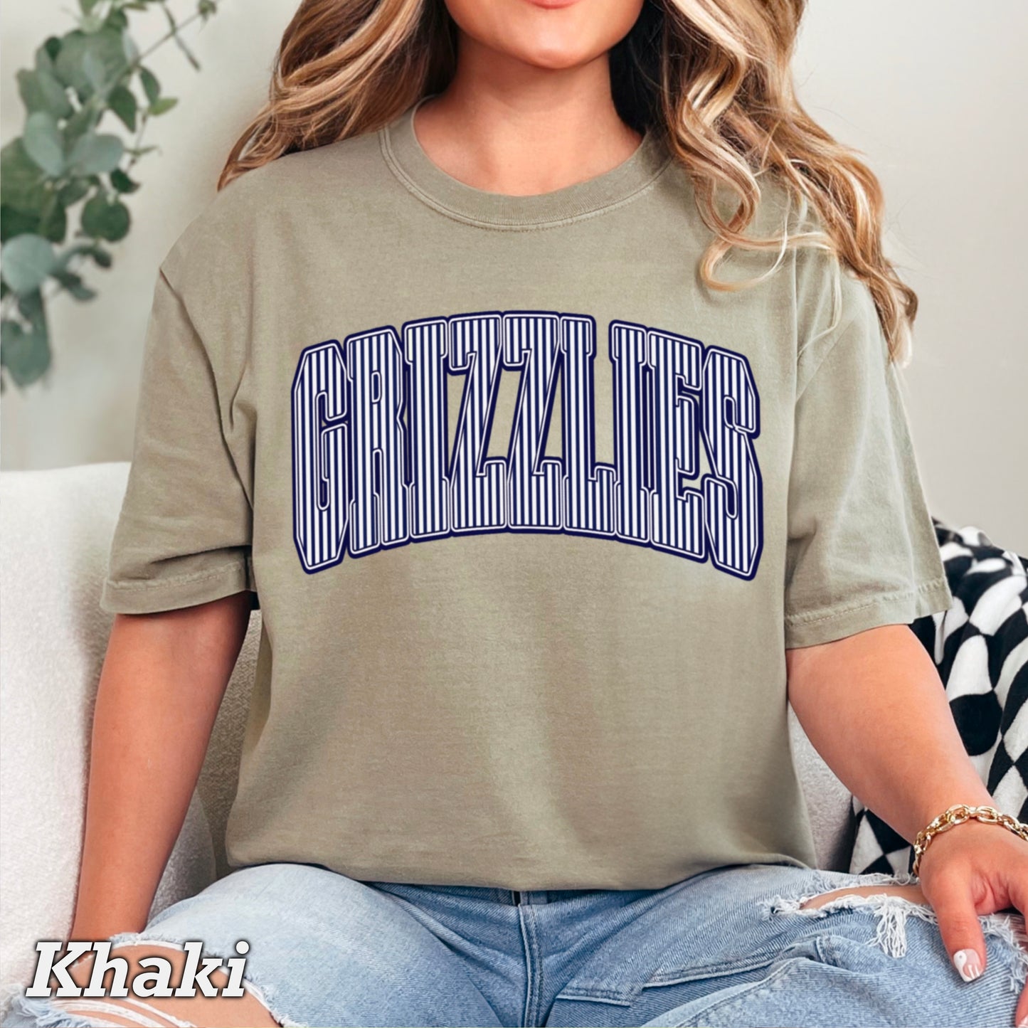 Grizzlies Comfort Color Graphic Tee