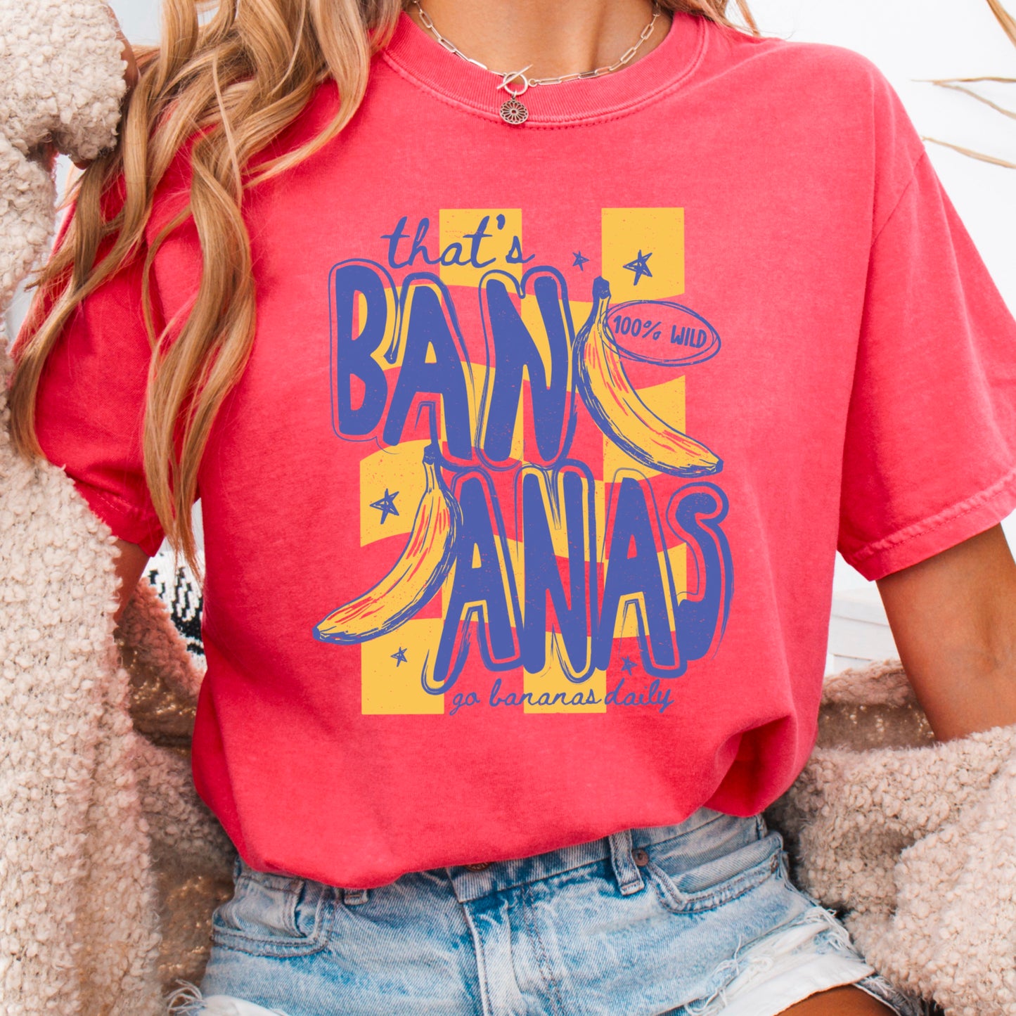 That’s Bananas Comfort Color Graphic Tee