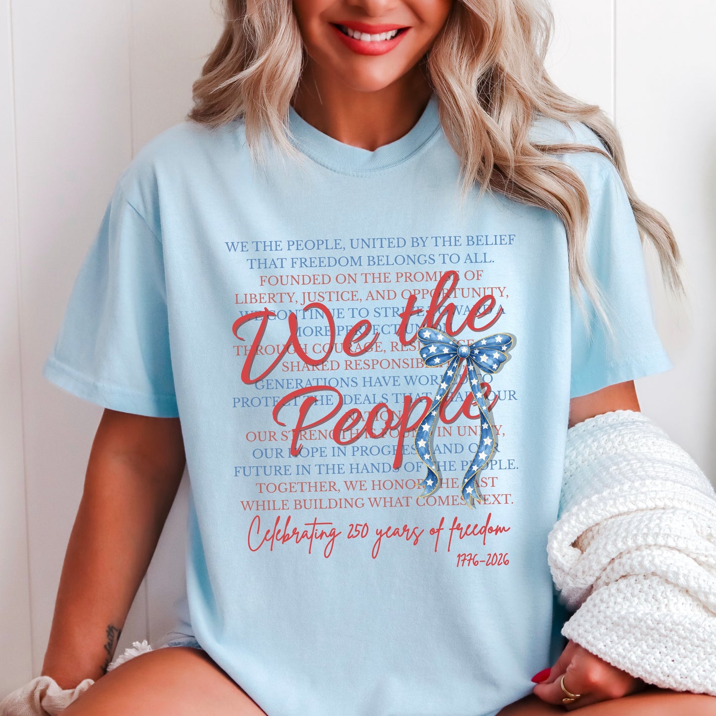 We The People Comfort Color Graphic Tee