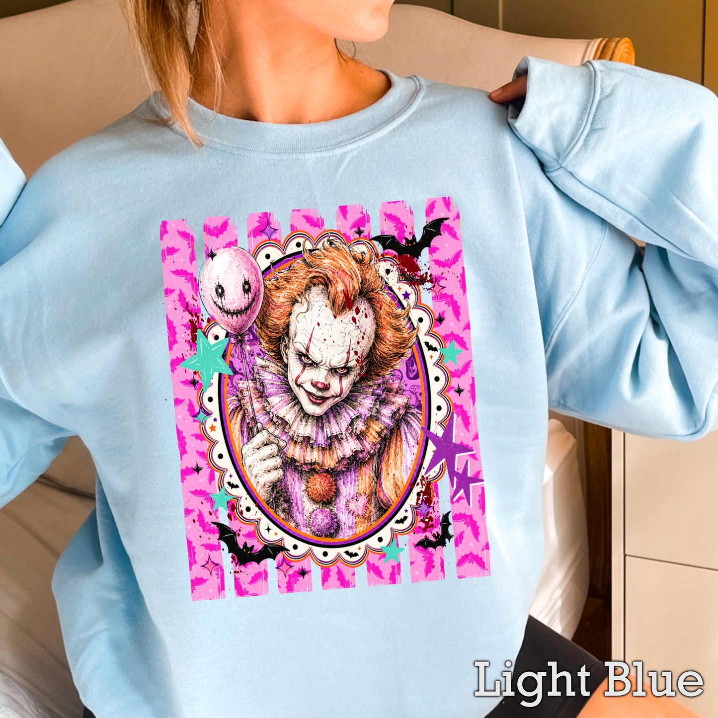 Horror Film Character Crewneck Sweatshirt