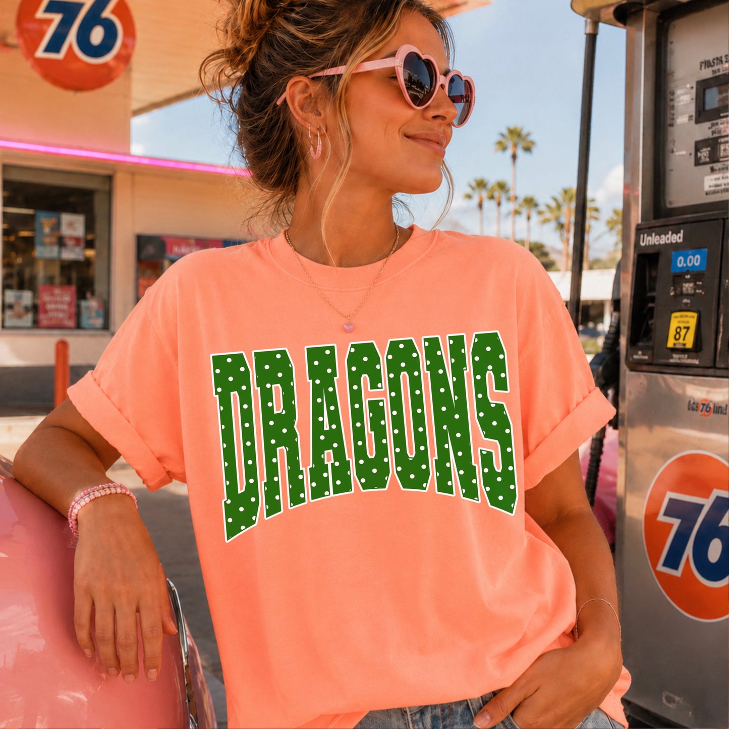 Dragons Comfort Color Graphic Tee