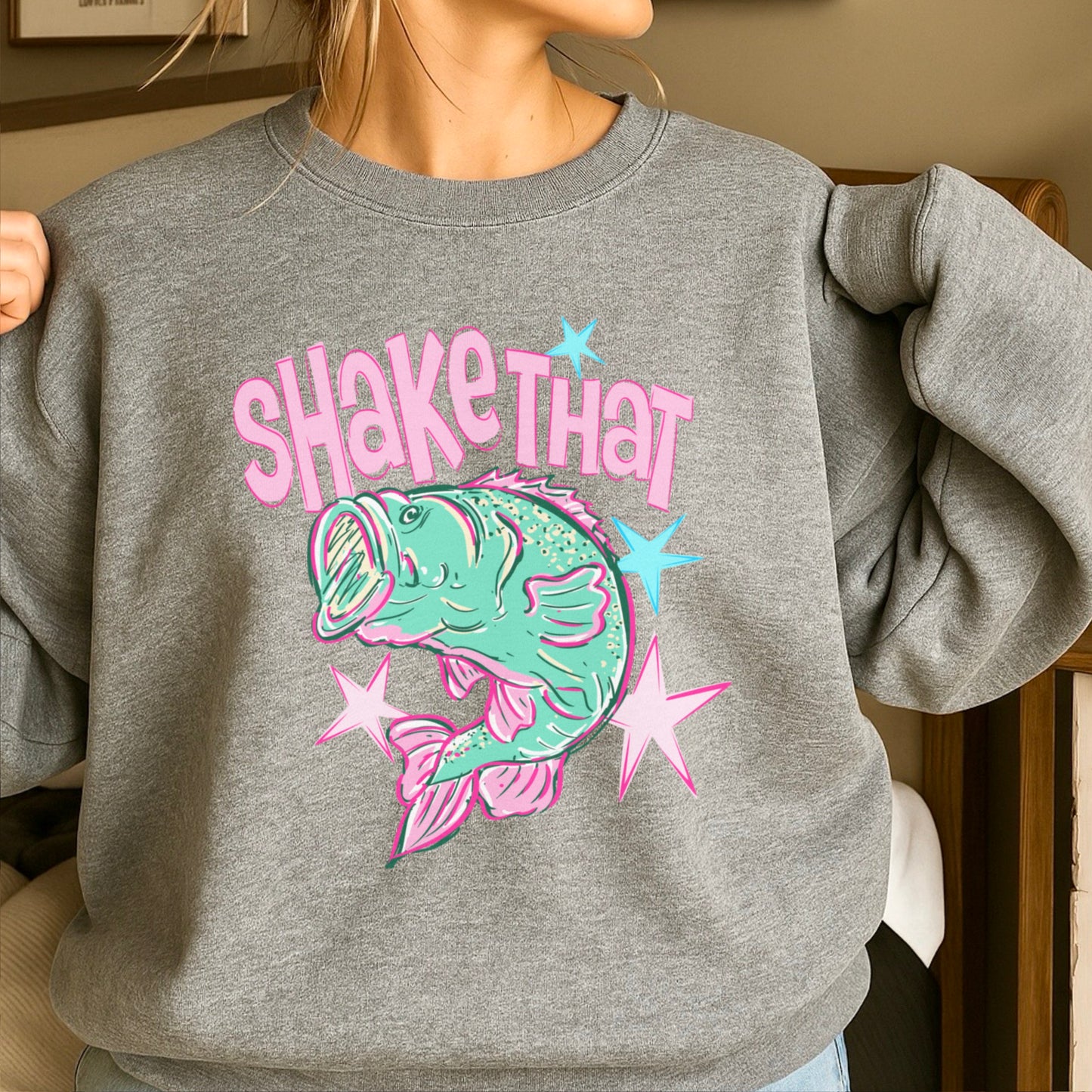 Shake That Bass Crewneck Sweatshirt