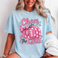 Cheer For The Cure Comfort Color Graphic Tee