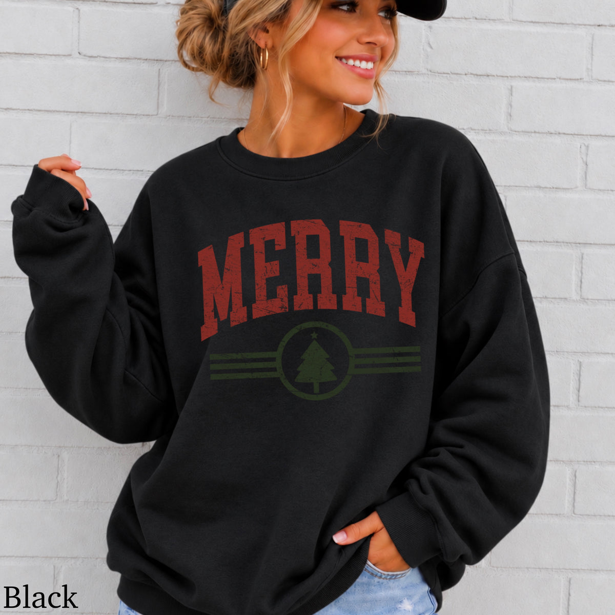 Merry Christmas Crewneck Sweatshirt