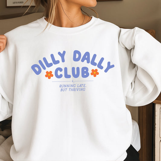 Dilly Dally Club Crewneck Sweatshirt