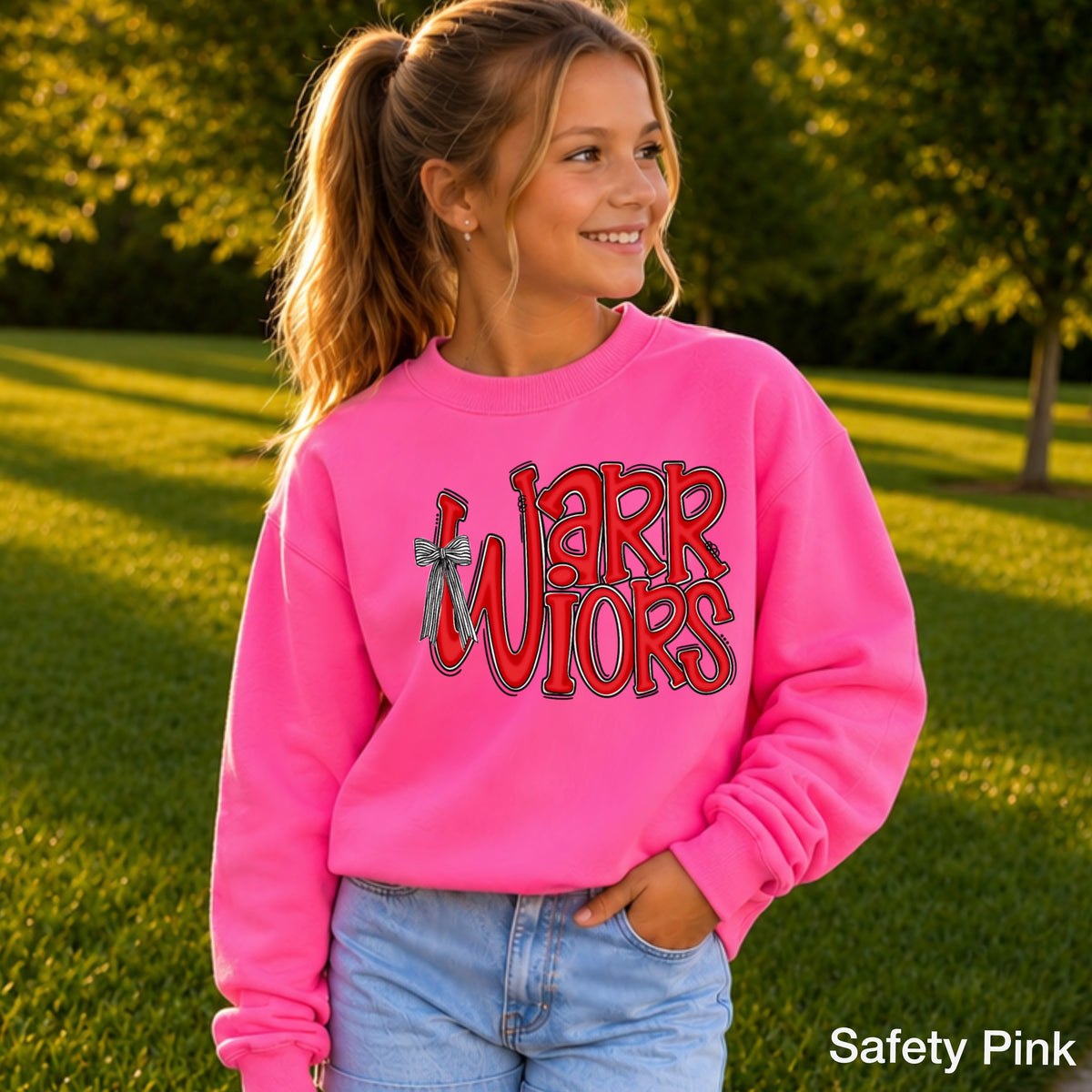 Warriors Youth Crewneck Sweatshirt
