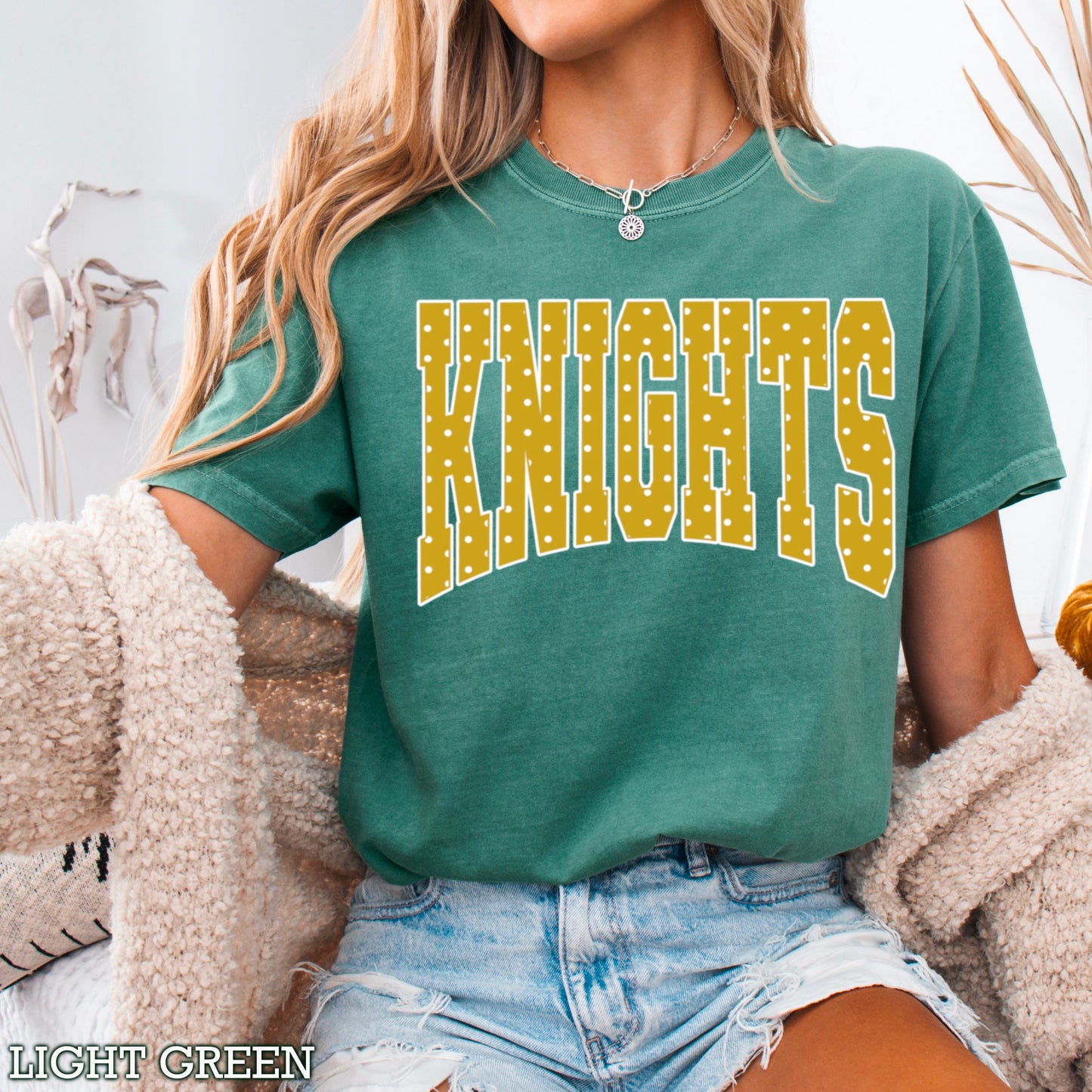 Knights Comfort Color Graphic Tee