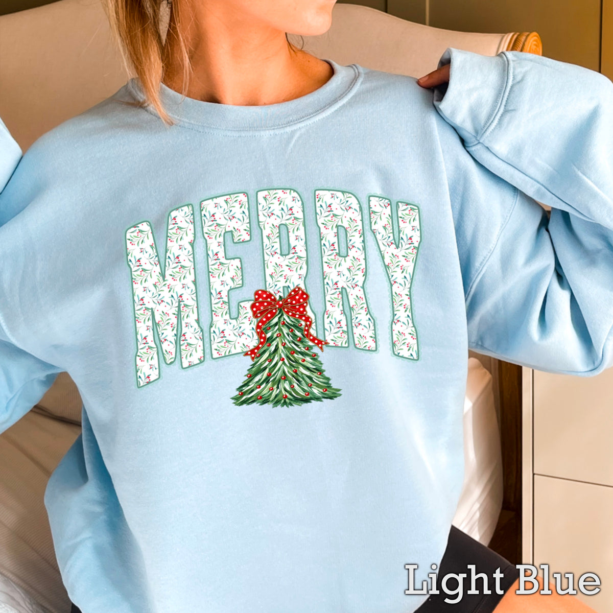 Merry Christmas Crewneck Sweatshirt