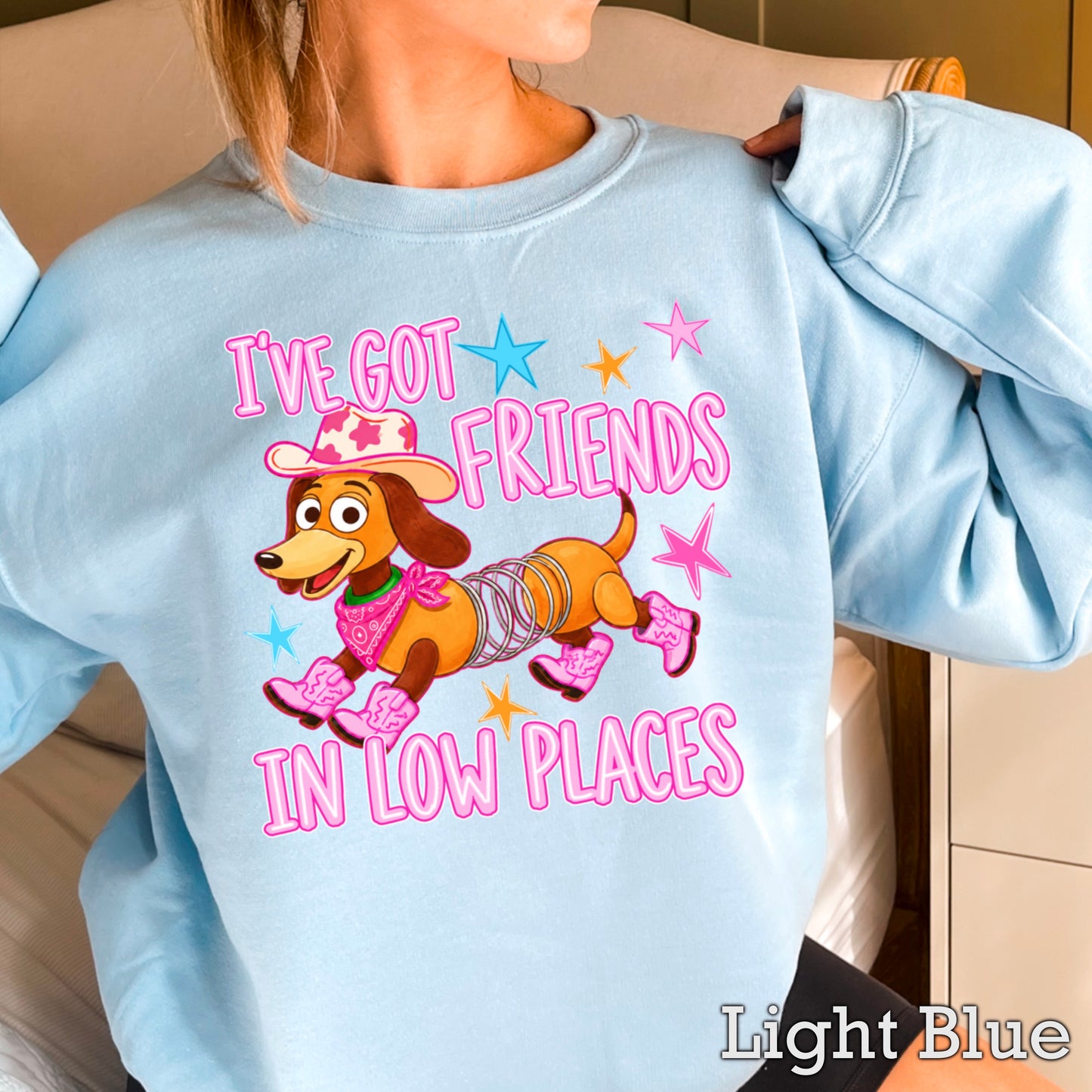 I’ve Got Friends In Low Places Toy Crewneck Sweatshirt