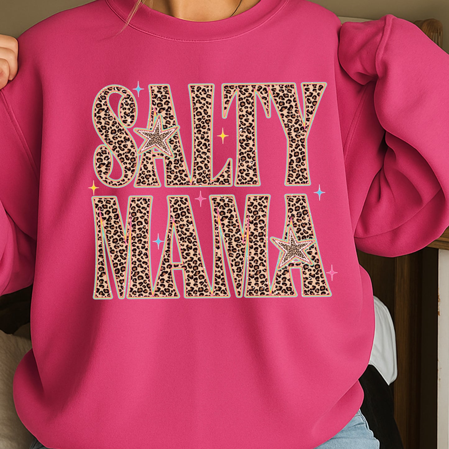 Salty Mama Crewneck Sweatshirt