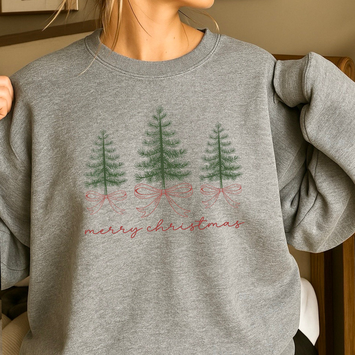 Merry Christmas Crewneck Sweatshirt