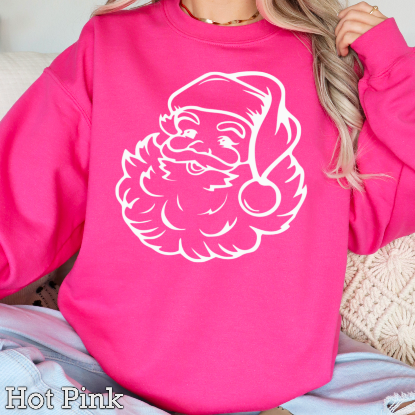 Vintage Santa Crewneck Sweatshirt