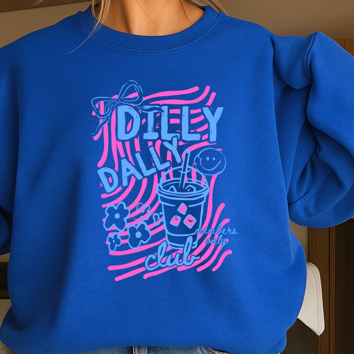 Dilly Dally Club Crewneck Sweatshirt