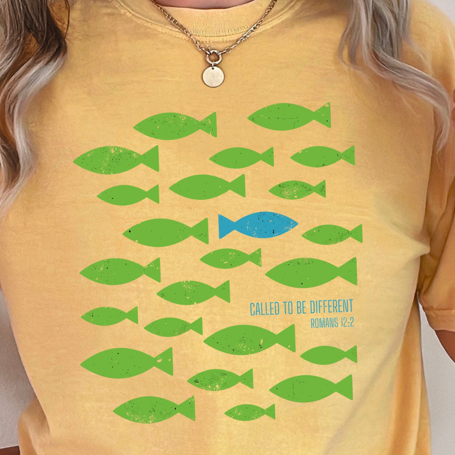 Called To Be Different Christian Comfort Color Graphic Tee