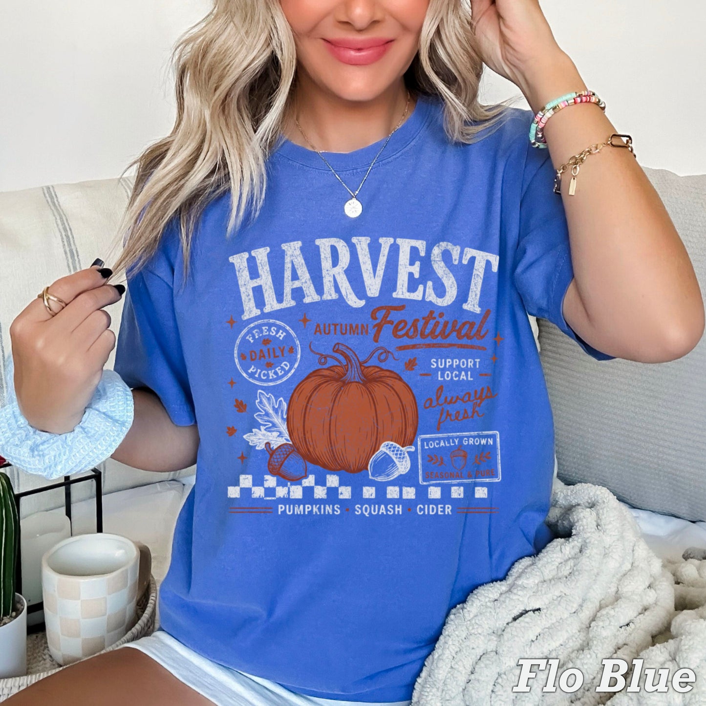 Harvest Festival Comfort Color Graphic Tee