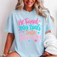 He Turned My Trials Into Testimony Comfort Color Graphic Tee