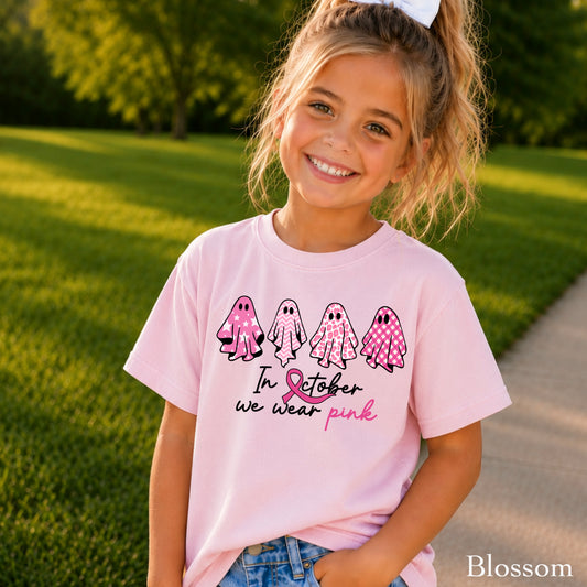 On Wednesdays We Wear Pink Youth Comfort Color T-Shirt