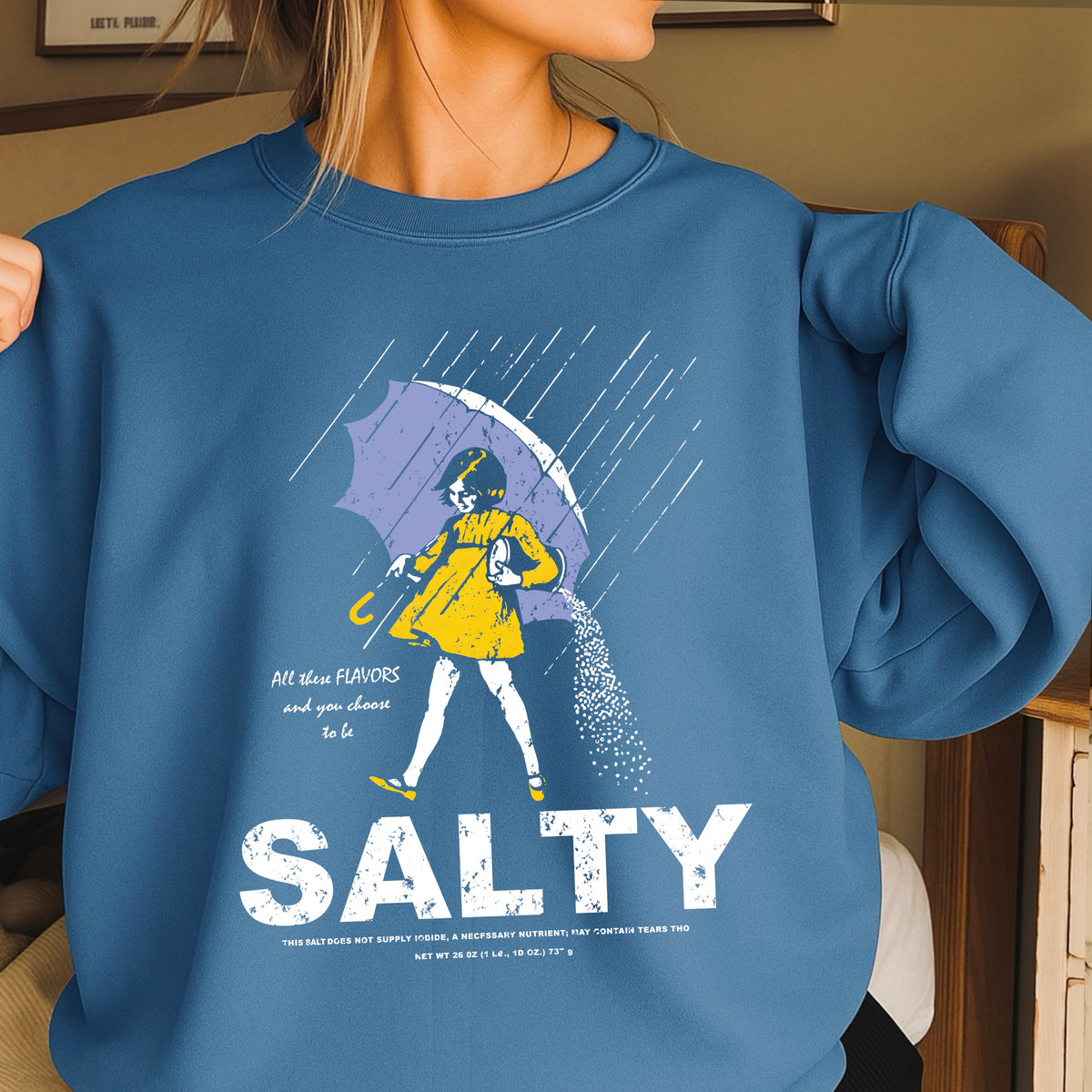 Salty Crewneck Sweatshirt