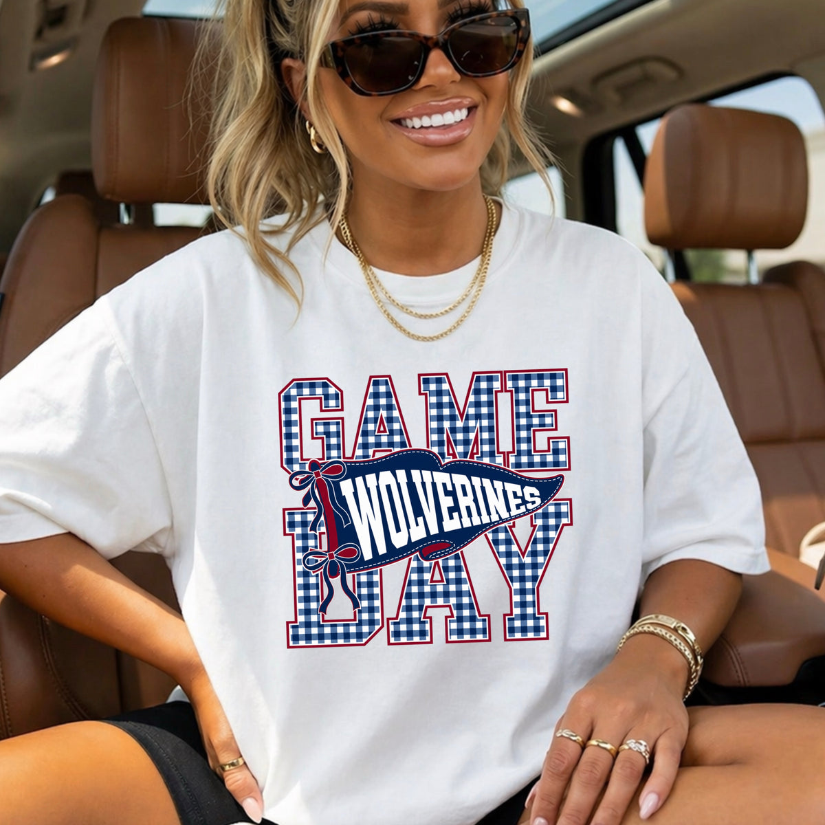 Wolverines Comfort Color Graphic Tee