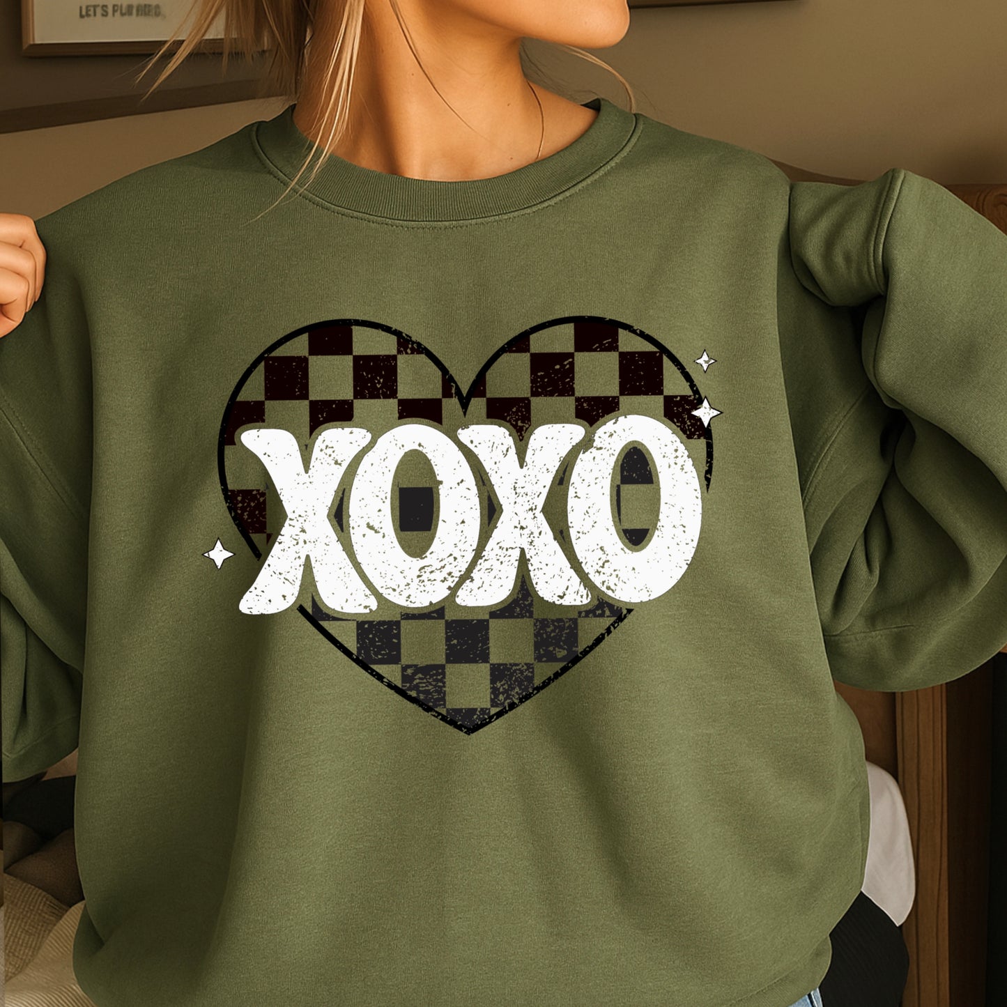 Xoxo Valentine’s Day Crewneck Sweatshirt