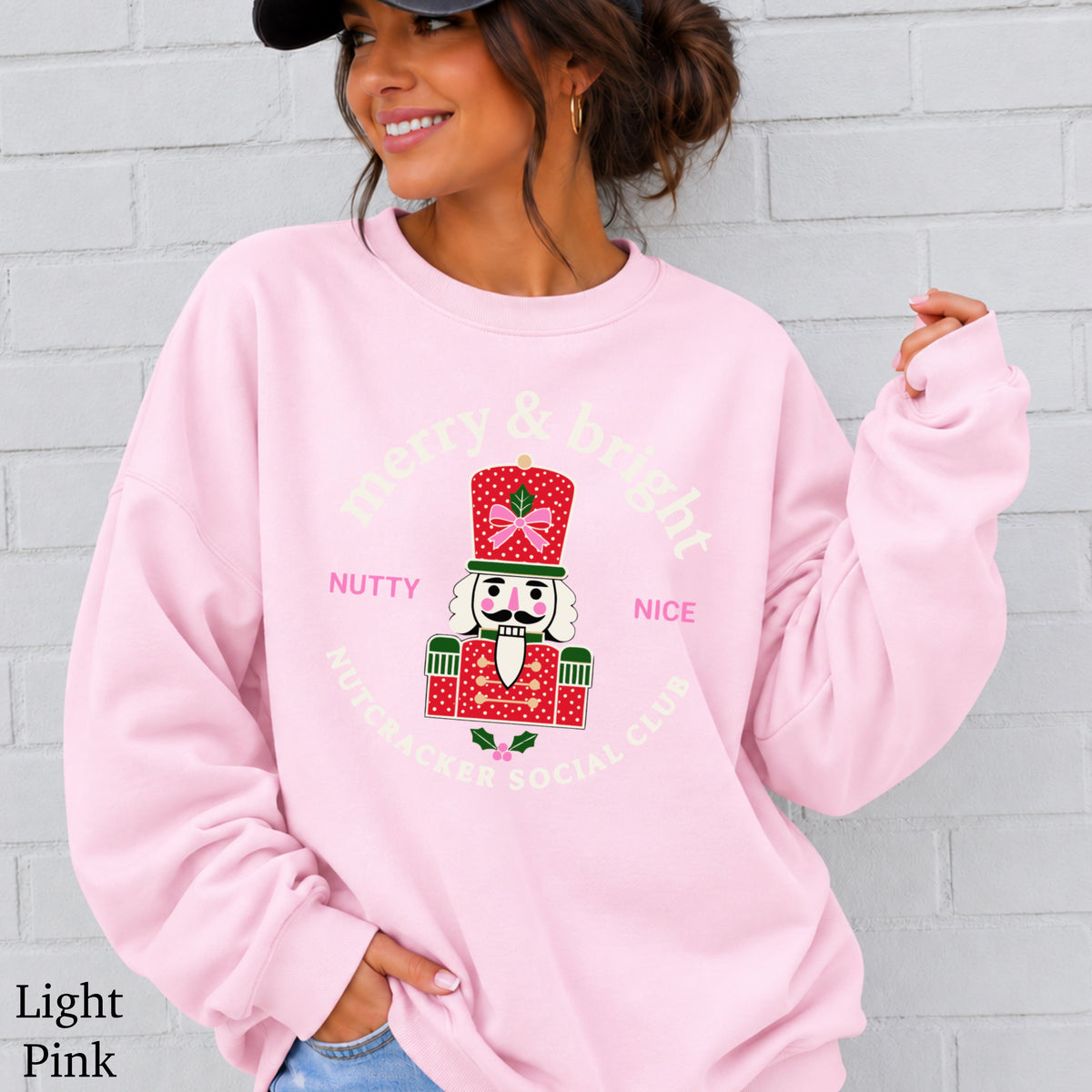 Nutcracker Social Club Christmas Crewneck Sweatshirt