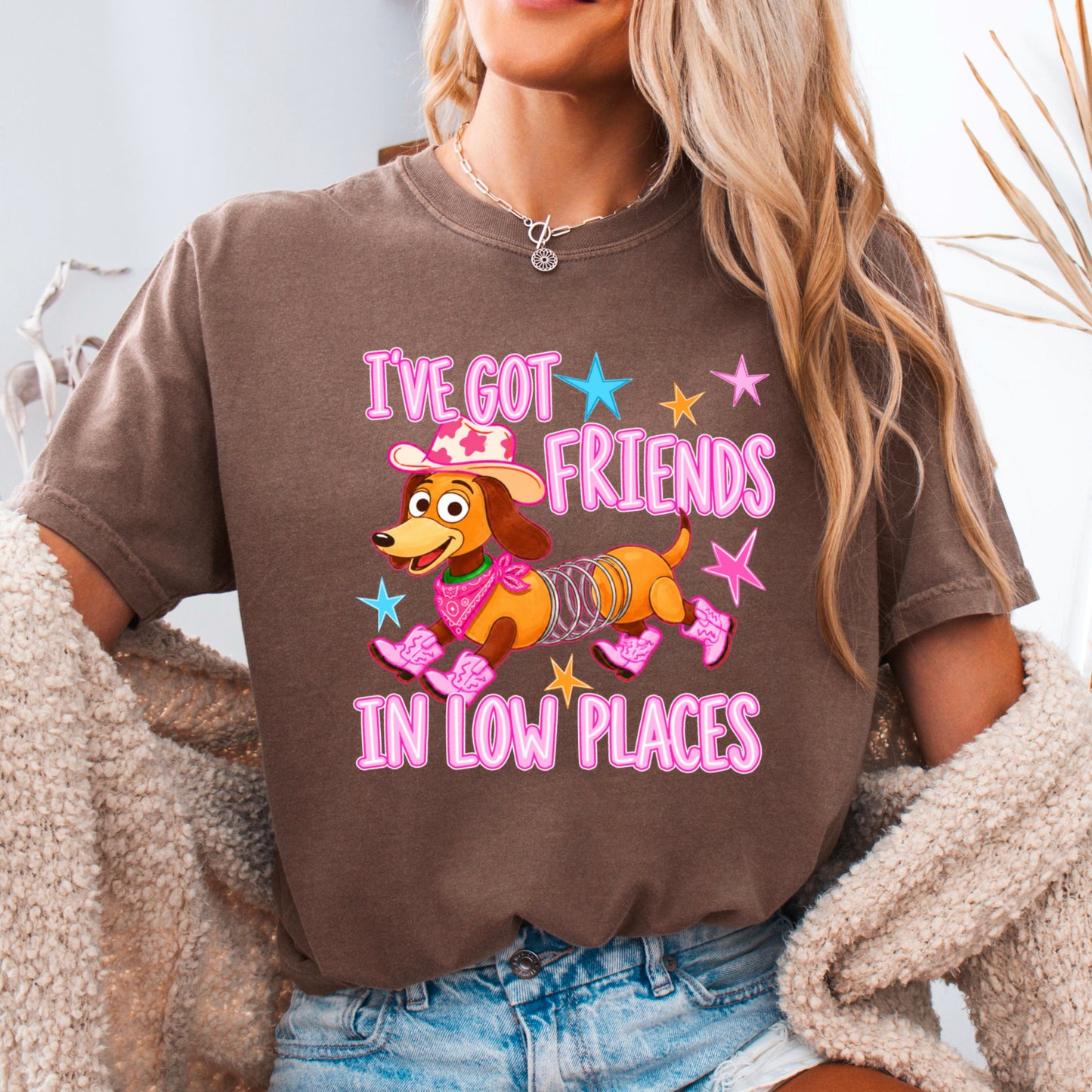 I’ve Got Friends In Low Places Toy Comfort Color Graphic Tee