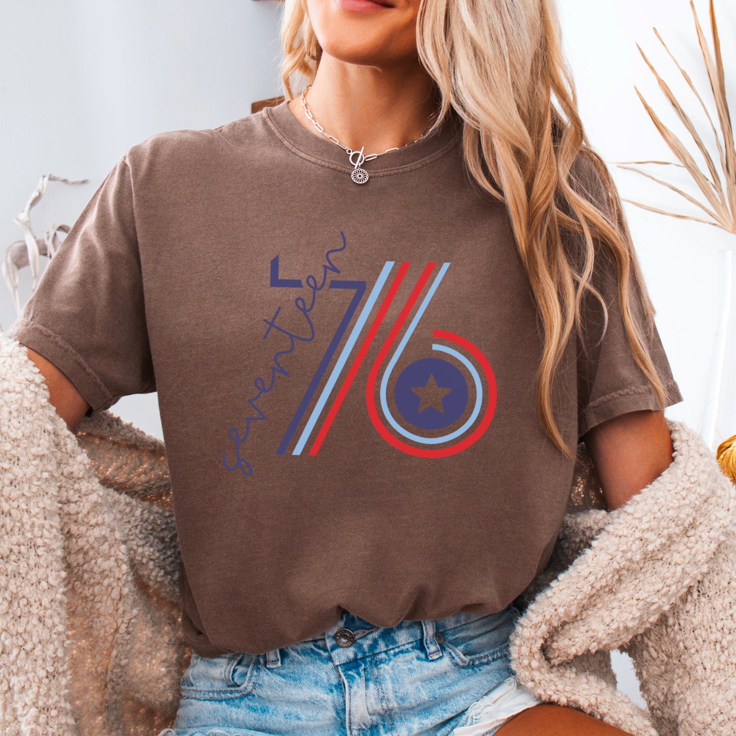 Retro 1776 Comfort Color Graphic Tee