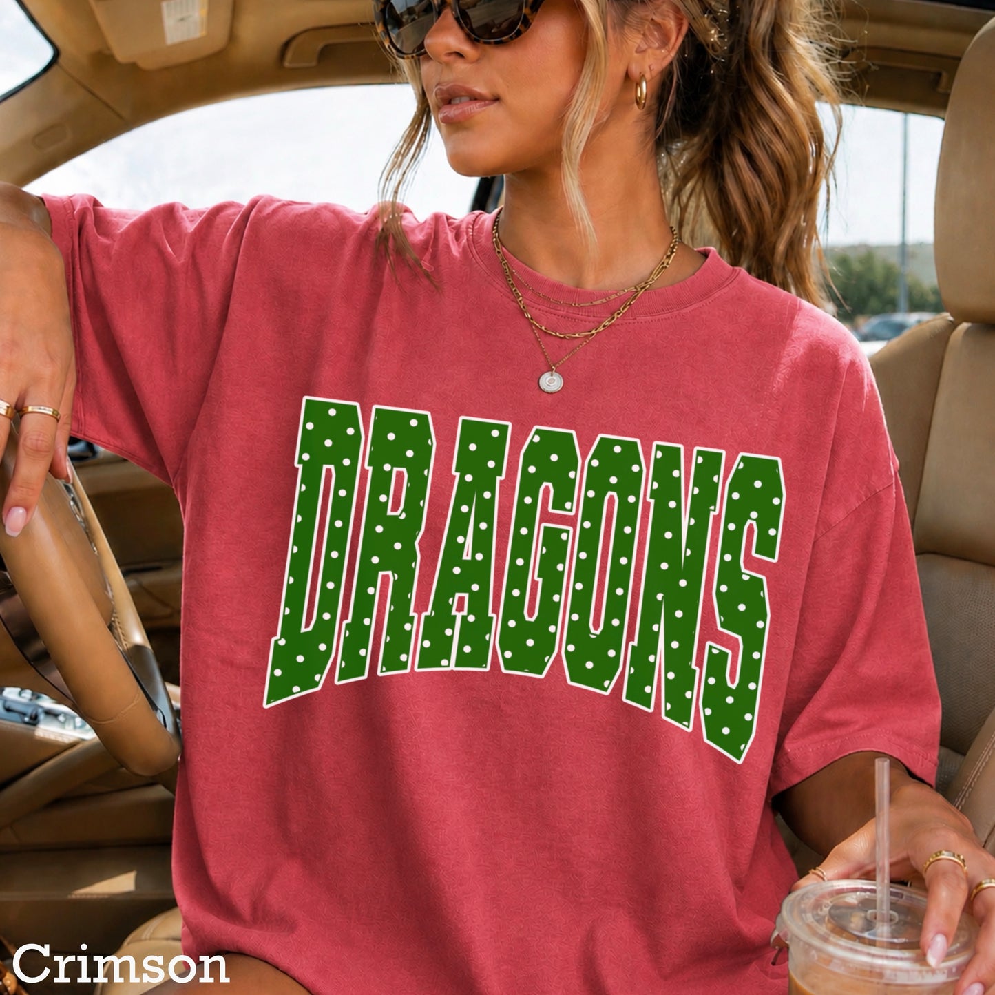 Dragons Comfort Color Graphic Tee